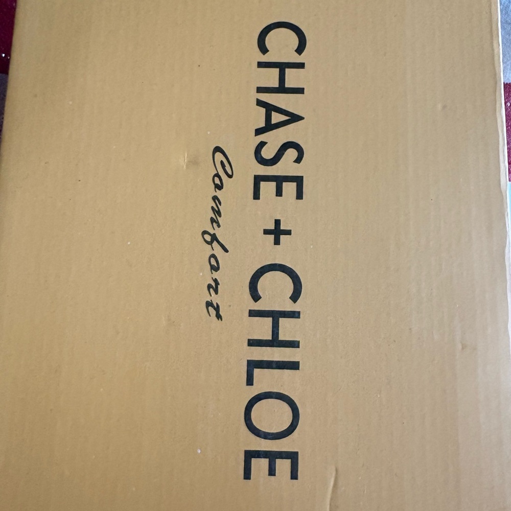 Chase + Chloe Comfort Kimmy nude kitten heels
